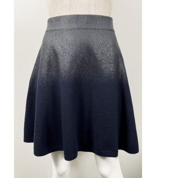 PHILLIP LIM DEGRADE WOOL WAX CIRCLE SKIRT M - Picture 1 of 5